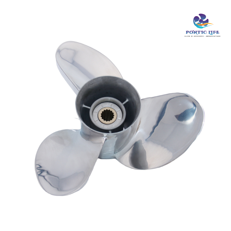 8 Elice inox Captain Propeller pentru Suzuki 50–140 CP, 3 pale, 14x21 RH
