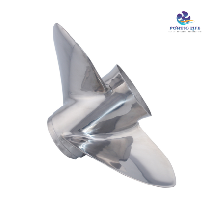 Elice inox Captain Propeller pentru Suzuki 50–140 CP, 3 pale, 14x21 RH”